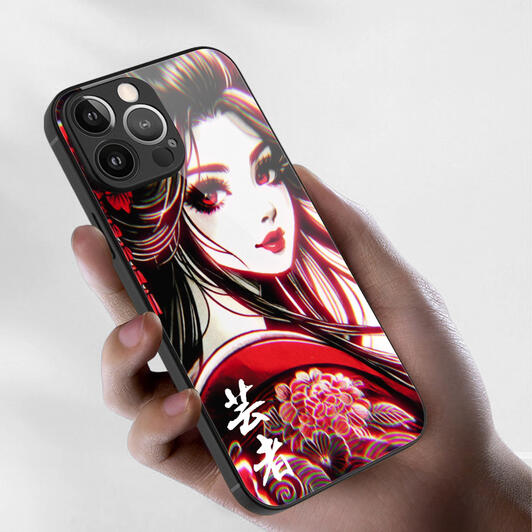Digital Painting of a Geisha | Japanese Style Illustration